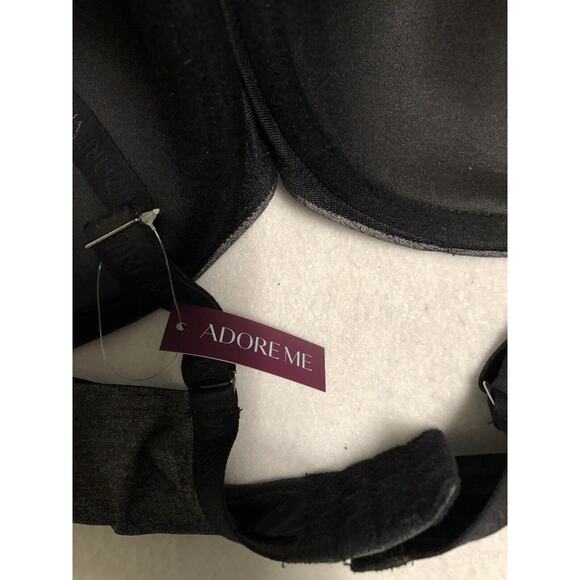 Adore Me Abellinaa Contour Plus Bra Size 42D Full Coverage Underwire Gray‎ Grey - Picture 5 of 5
